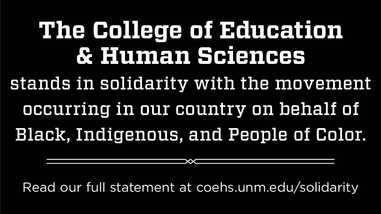 COEHS Statement on Solidarity with BIPOC